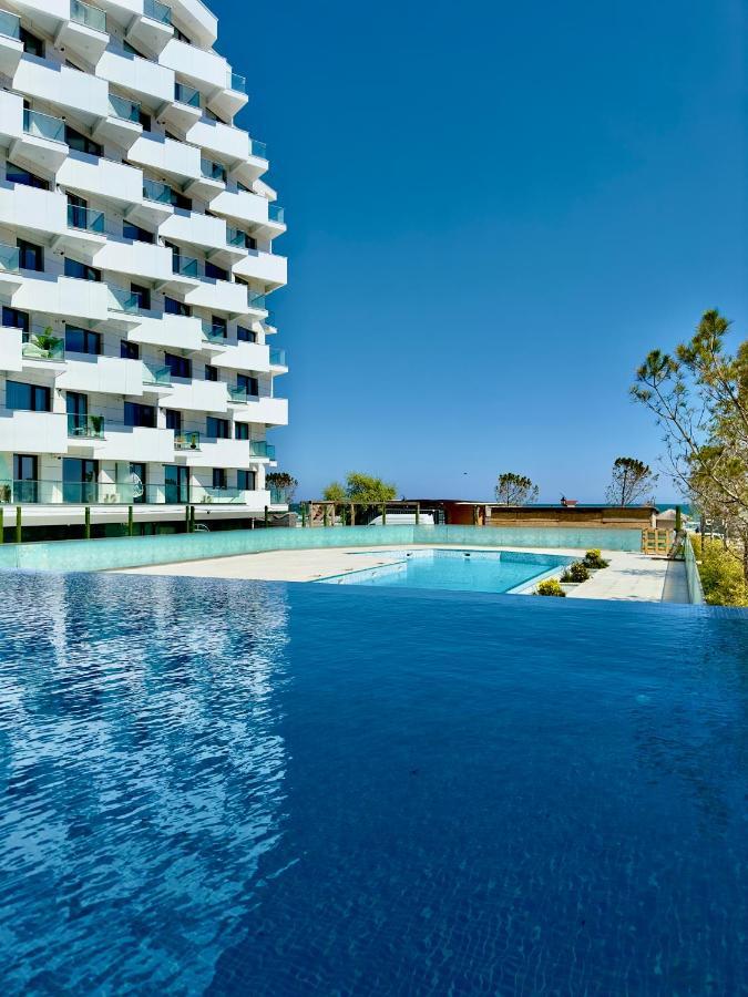 Aqua Vista Infinity Resort & Spa - Studio Lux - Piscina Infinity, Jacuzzi, Sauna, Gym - Privat Năvodari المظهر الخارجي الصورة